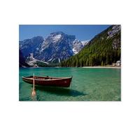 Puzzle Puzzles pour Adultes 1000 Pièces，Lac Wild de Prags, l’Un des Plus Beaux Lacs du Tyrol du Sud，Jouet Éducatif Loisirs Bricolage Jeu Cadeau Puzzle（38x26cm）-AU14