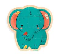 Puzzle puzzlo en bois pour enfant Eléphant