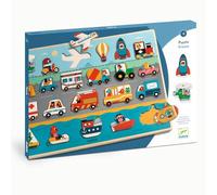 Puzzle puzzlo pour Enfant 22 pièces Vroom - Djeco