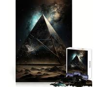 Puzzle Pyramide Spatiale pour Adolescents 1000 Pièces Jeu de Logique Clair, Découpe Parfaite, Surprise d'anniversaire (50x75cm)