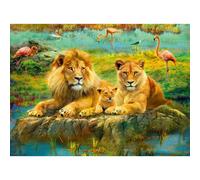 PUZZLE Pz Lions dans la savane 500p
