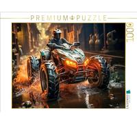 Puzzle · Quad - la Folie sur Quatre Roues | 1000 pièces · Format assemblé 64 × 48 cm · CALVENDO Puzzle