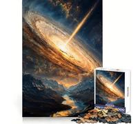 Puzzle Quasar Galaxy Dreamscape, 1000 pièces, Difficile à Assembler, pour Adultes, idéal pour se détendre et créer Une Image Artistique (50x75cm)