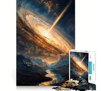 Puzzle Quasar Galaxy Dreamscape 1000 pièces pour Adultes, Jeu de logique et de Stimulation, Amusant à Partager, Bords Premium, Cadeau élégant (38x26cm)