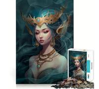 Puzzle Queen 1000 pièces, Jeu d'intelligence et de Relaxation, pièce de Collection découpée avec précision (50x75cm)