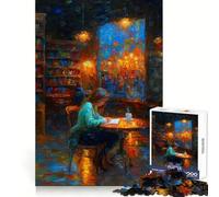 Puzzle Quiet Words 1000 pièces pour Adultes, Jeu de réflexion, Divertissement paisible, pièce de Collection aux découpes soignées (38x52cm)