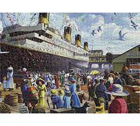 Puzzle R.M.S. Titanic 1000 Pièces pour Adultes et Enfants - Jeu Éducatif et Défi 70 x 50 cm