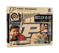 Puzzle r?tro de la s?rie BB de la NCAA Purdue Boilermakers de YouTheFan - 500 pi?ces
