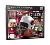Puzzle r?tro de la s?rie NFL Arizona Cardinals de YouTheFan - 500 pi?ces