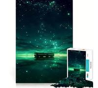 Puzzle Rail Beneath Emerald Star pour Adolescents, 1000 pièces, Jeu de logique Clair, Plaisir Lent, découpe Parfaite, Surprise d'anniversaire (38x52cm)