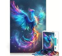 Puzzle Rainbow Phoenix 1000 pièces pour Adolescents, Jeu de logique, Moment de détente, découpe précise, Collection d'œuvres d'art (50x75cm)
