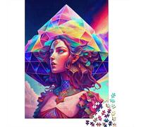 Puzzle Rainbow Spirit 1000 pièces pour adolescents, cadeaux, puzzles en bois pour adultes, jeux éducatifs pour la maison, jouets de bricolage, 1000 pièces (75 x 50 cm)