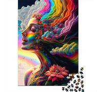 Puzzle Rainbow Spirit 1000 pièces pour adultes et adolescents, cadeau d'Halloween pour adolescents, homme et femme, 1000 pièces (38 x 26 cm)