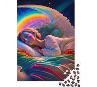 Puzzle Rainbow Spirit 1000 pièces pour adultes et adolescents, puzzles en bois, puzzles durables pour adultes | Jeux 1000 pièces (38x26 cm)