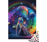 Puzzle Rainbow Spirit 7 de 1000 pièces pour adultes et adolescents, jouets éducatifs en bois d'apprentissage, 1000 pièces (38 x 26 cm)