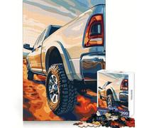 Puzzle Ram Truck Tout-Terrain pour Adultes, 1000 pièces, pour développer sa mémoire et soulager Le Stress, Un Cadeau mémorable Assembler (38x26cm)