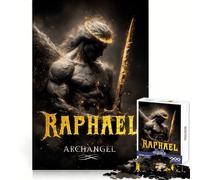 Puzzle Raphaël Archange avec Épée pour Adolescents 1000 Pièces Stimule la mémoire Détente et Douceur Découpe Lisse Cadeau élégant (38x26cm)