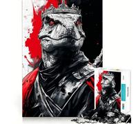 Puzzle Raptor T-Rex Roi des Dinosaures pour Adultes, 1000 Pièces, Collection Joy Quality Edge Art (50x75cm)