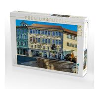 Puzzle · Rathausbrunnen | Bad Langensalza · 1000 pièces · Format assemblé 64 × 48 cm · CALVENDO Puzzle