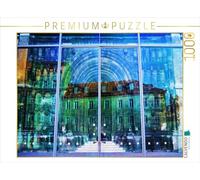 Puzzle · Ratisbonne | L'histoire dans le miroir: entrepôt historique et portail… · 1000 pièces · Format assemblé 64 × 48 cm · CALVENDO Puzzle