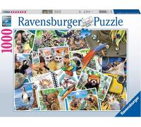 Puzzle RAV 1000 Animaux du monde 17322