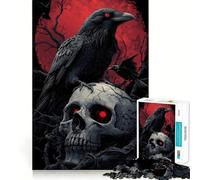 Puzzle Raven 1000 pièces pour Adolescents, Jeu de logique, Moment de détente, découpe précise, Collection d'œuvres d'art (50x75cm)