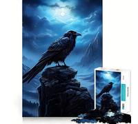 Puzzle Raven 1000 pièces pour Adultes, Jeu de réflexion et de renforcement cérébral, Cadeau créatif et de précision pour renforcer Les Liens familiaux (38x52cm)