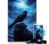 Puzzle Raven pour Adultes, 1000 pièces, pour améliorer sa mémoire et soulager Le Stress, Un Cadeau mémorable Assembler (38x26cm)
