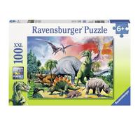 Puzzle Ravensburger 100 pièces XXL - Au milieu des dinosaures - Mixte 6+ ans