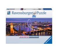 Ravensburger - Puzzle Adulte - Puzzle 1000 p - Londres de Nuit (Panorama) - 15064