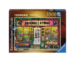 Puzzle Ravensburger 1000 pièces Vintage Vinyl - Énigmes de Ville