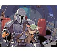 Ravensburger Puzzle The Mandalorian 12000512 – 1000 pièces – dès 14 ans – Cadeaux Star Wars