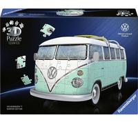 Ravensburger - Puzzle 3D Véhicules - Combi T1 Volkswagen - A partir de 8 Ans - 162 pièces numérotées à Assembler sans Colle - Accessoires de Finition Inclus - 12008035