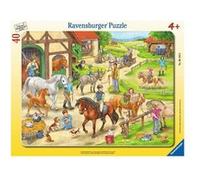 Puzzle Ravensburger - À la ferme équestre, 40 pièces multicolore G