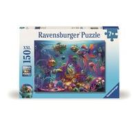 Ravensburger - Puzzle enfant Aliens sous l'Eau 150 pièces XXL dès 7 ans - Carton épais