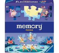 Ravensburger 24690 - Puzzle Animaux au Bord de l'étang - pour 2 à 4 Fans de Memory® à partir de 4 Ans, Le Classique du Jeu de mémoire de renommée Mondiale comme Jeu de Puzzle