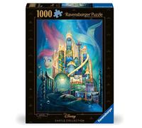 Ravensburger - Puzzle Adulte - Puzzle 1000 pièces - Ariel (Collection Château des Disney Princesses) - Adultes et Enfants dès 14 Ans - Puzzle de qualité supérieure - Disney Princesses - 12000265