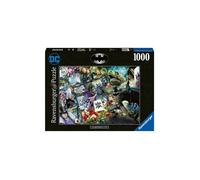 Puzzle - RAVENSBURGER - Batman DC Comics - 1000 pièces - Intérieur - Adulte