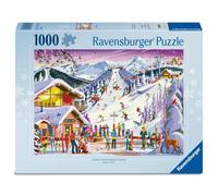 Ravensburger Puzzle 1000 pièces – Au Rythme des Pistes – Qualité supérieure – Dès 14 ans