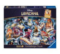 Puzzle Ravensburger Disney Lorcana Glimmers of the Realm Steel 1000 pièces Bleu marine et multicolore