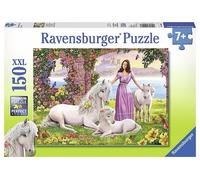 Puzzle Ravensburger Enfant Princesse Cheval Licorne Conte Château 150 Pièces XXL