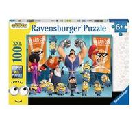 Ravensburger - Puzzle Enfant - Puzzle 100 p XXL - Gru et Les Minions - Minions 2 - Dès 6 Ans - 12915