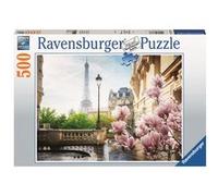 Puzzle Ravensburger Le printemps à Paris 500 pièces Multicolore E