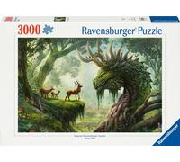 Ravensburger – Puzzle – Le réveil du Dragon de la forêt (12000808) – 3000 pièces – Vert