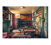 Puzzle - RAVENSBURGER - Lost Places - Mysterious Castle Library - 1000 pièces - Château bibliothèque