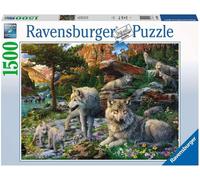 Puzzle Ravensburger - Loups Printemps (1500 pièces)