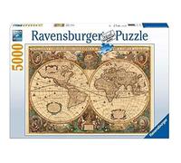 Puzzle Ravensburger - Mappemonde antique - 5000 pièces - Thème fantastique