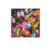 Puzzle RAVENSBURGER Observation des oiseaux 750 pièces illustration stylisée carrée multicolore