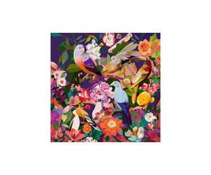 Puzzle RAVENSBURGER Observation des oiseaux 750 pièces illustration stylisée carrée multicolore