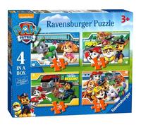 Ravensburger Puzzle Pat Patrouille 4-en-1 12/16/20/24 pièces – Dès 3 ans
